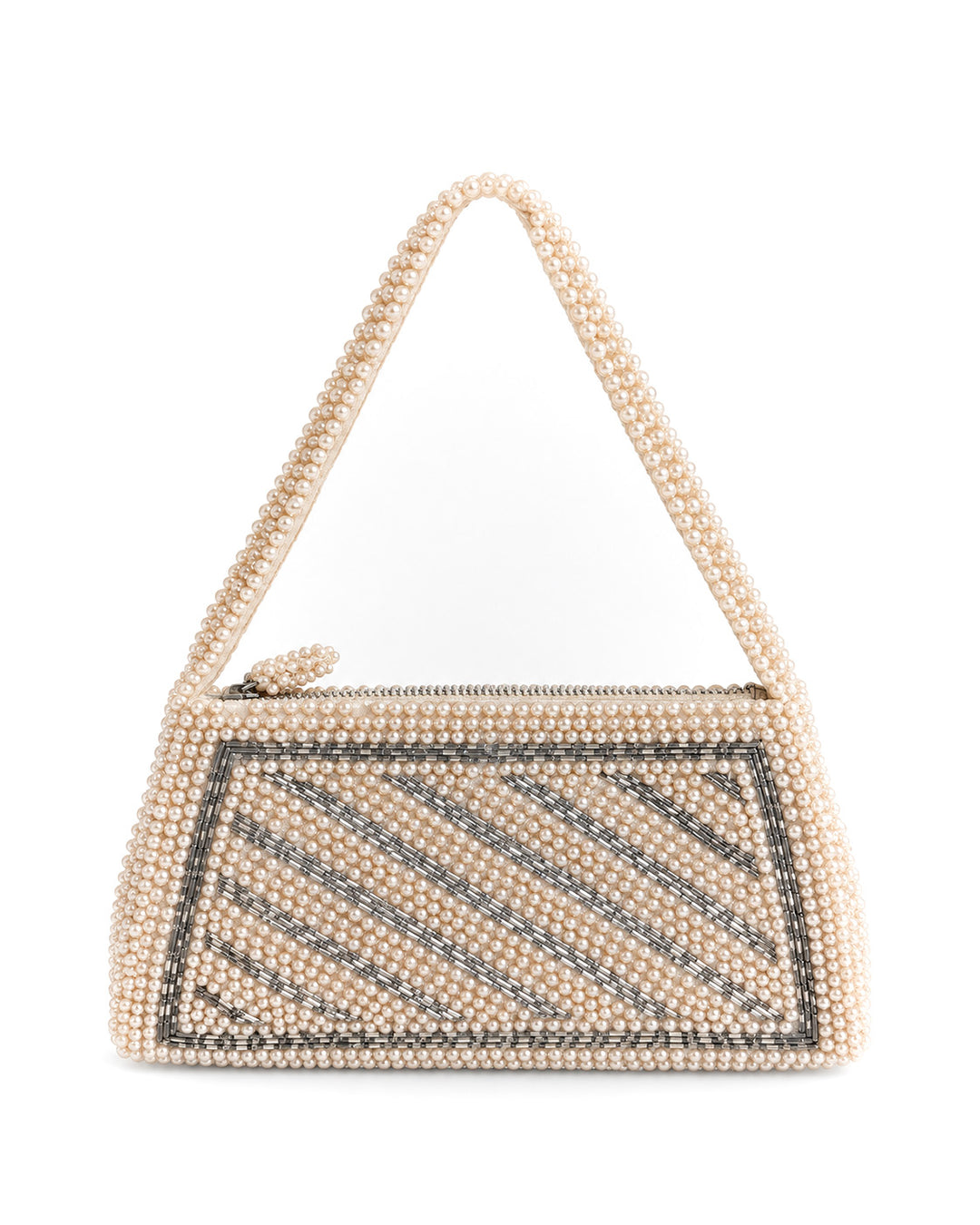 Pearl Beaded Shoulder Bag