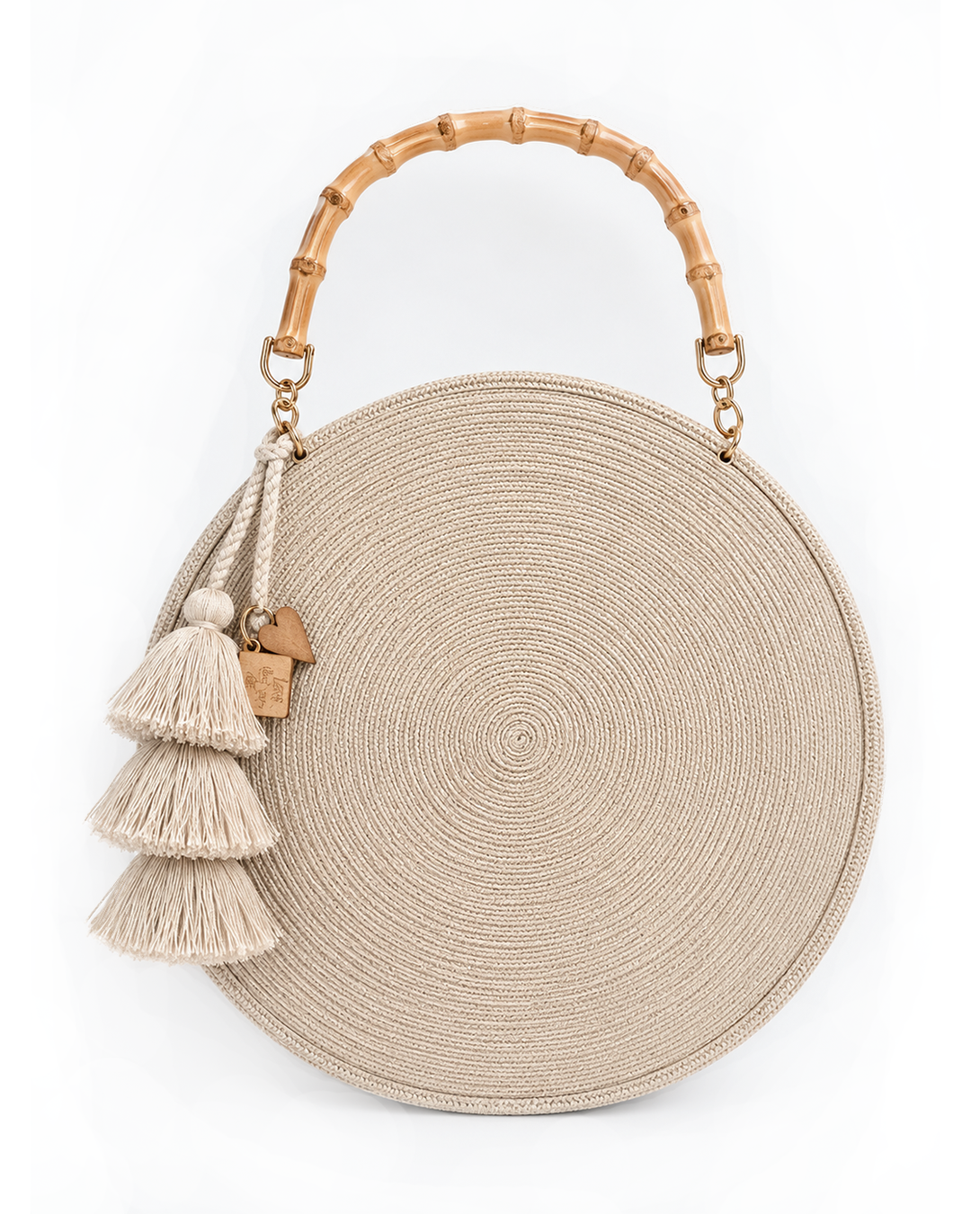 Round Bamboo Bag