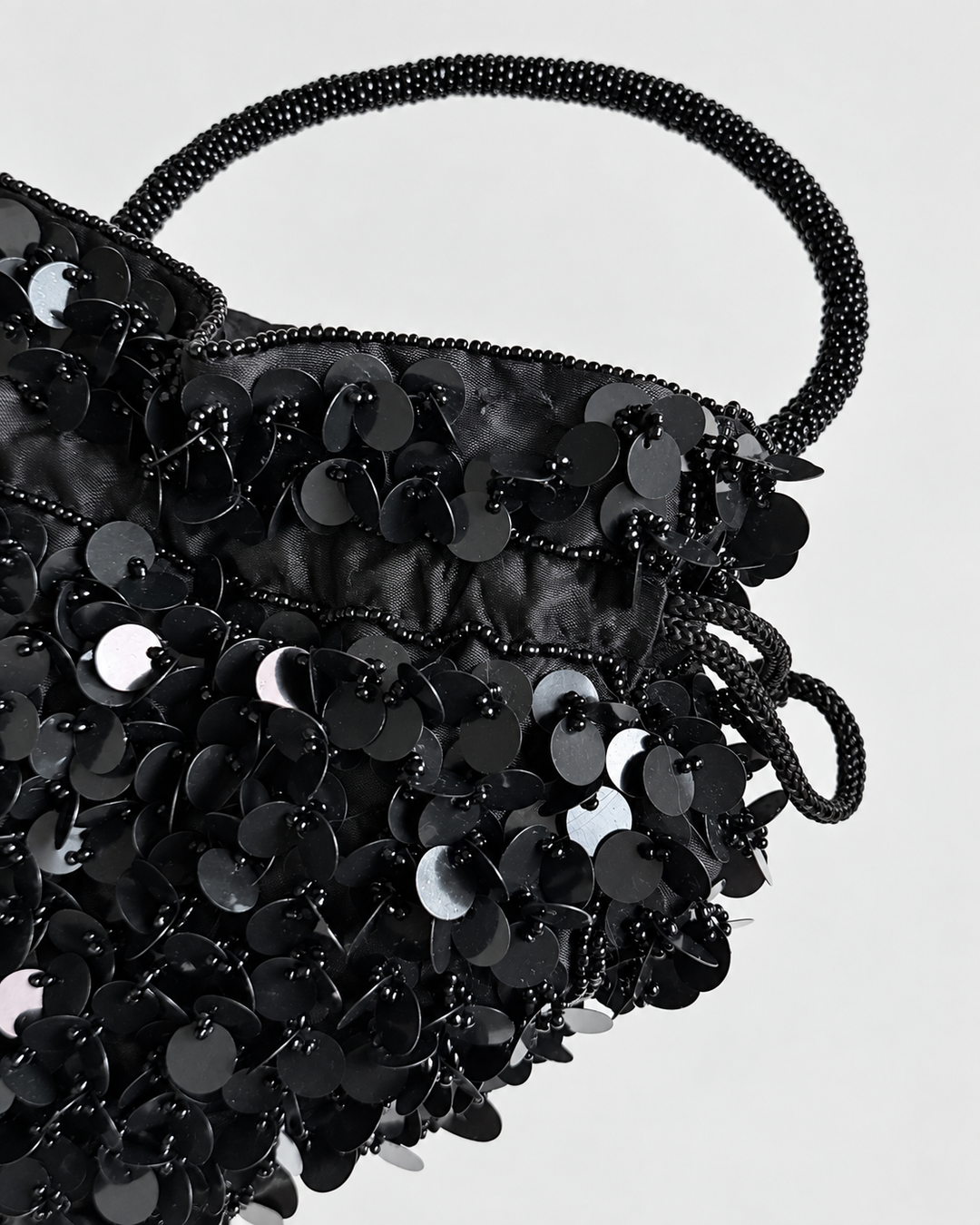 Beaded Bucket Bag