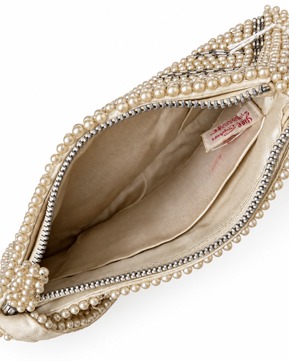 Pearl Beaded Shoulder Bag