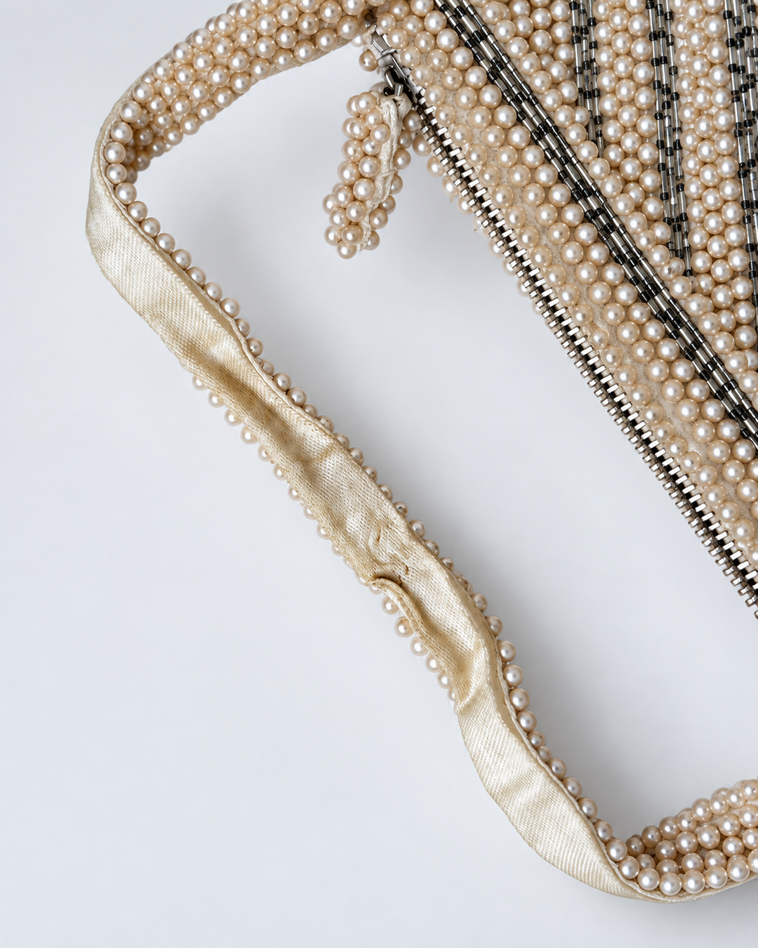 Pearl Beaded Shoulder Bag